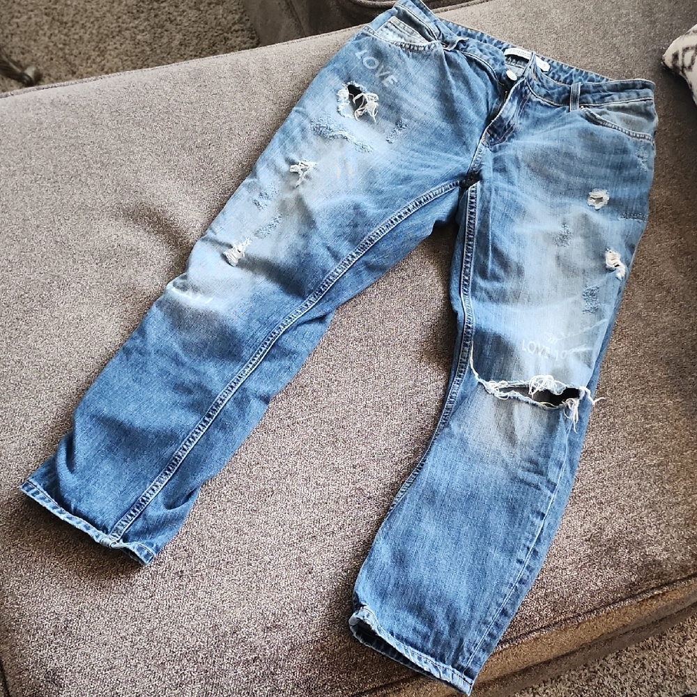 Zara Women Distressed Jean